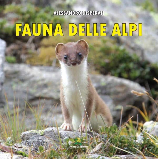 Copertina libro "Fauna delle alpi"